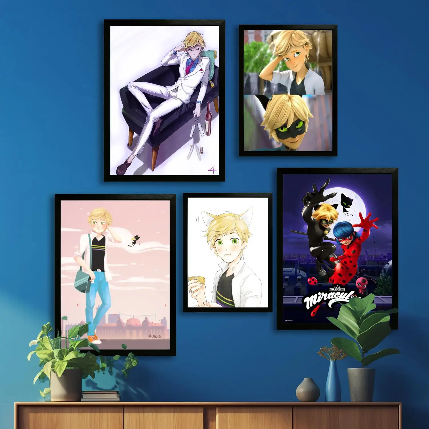 adrien ag Episode аниме холст художественный постер и настенное искусство печать с