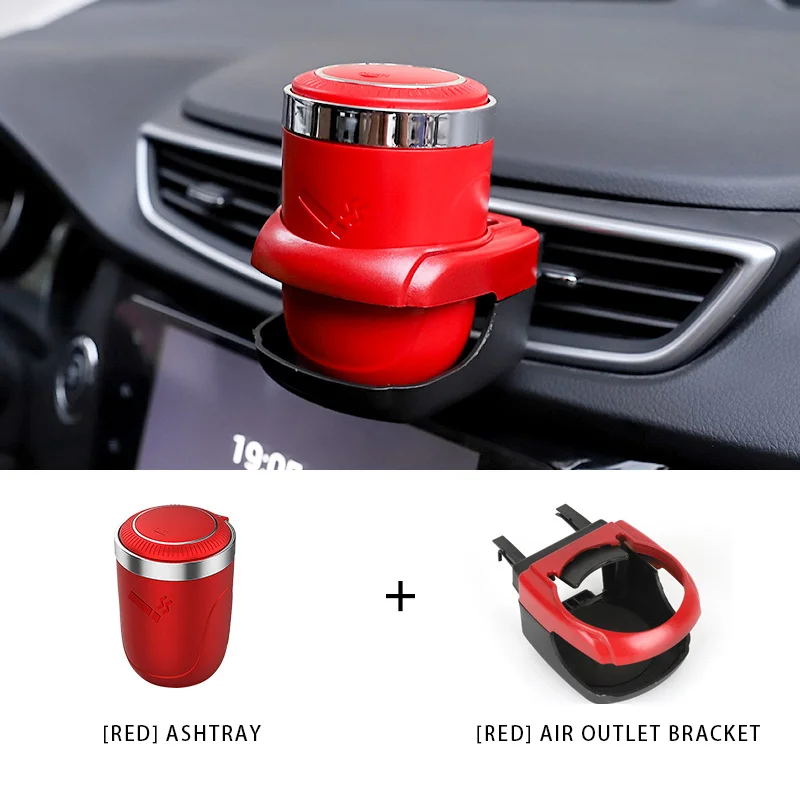 

Автомобильная пепельница с оформлением оформления интерьера, оригинальная многофункциональная пепельница для автомобиля, сигареты