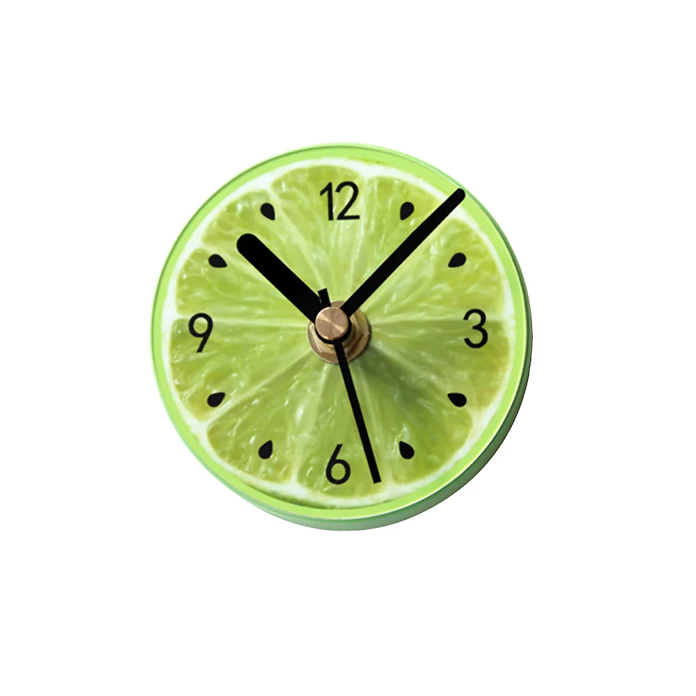 

Toddler Magnets Kids Clock Silent Wall Clock Fridge Mute Clock Kids Refrigerator Refrigerator Clock Round