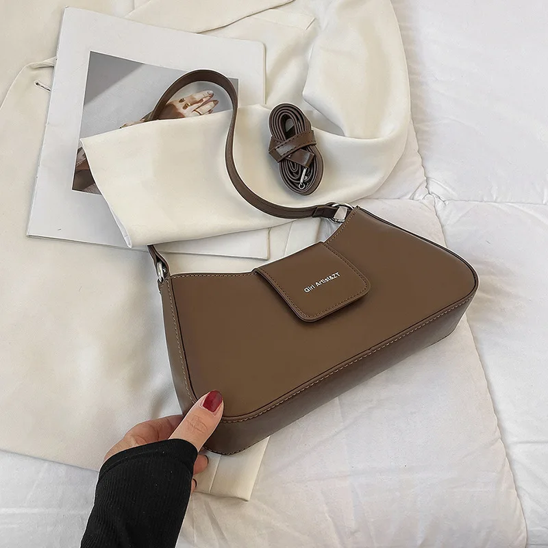 

Crossbody Bags for Women 2023 Trend Famous Brand Fashion Female Shoulder Bag Luxury Designer Ladies Vintage Pu Leather Handbag