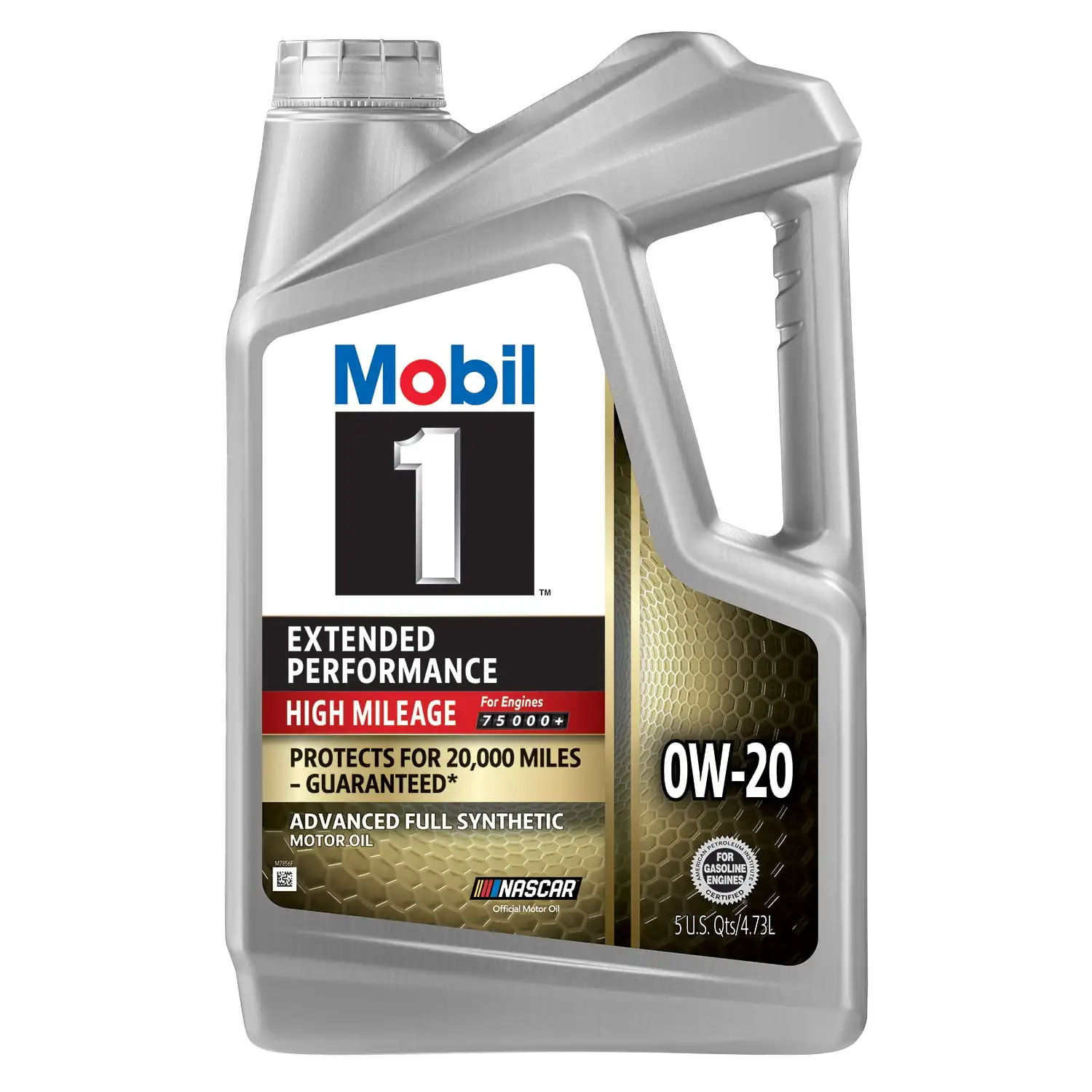 

3-Pack of Extended Performance High Mileage Full Synthetic Motor Oil 0W-20 in 5-Quart Containers