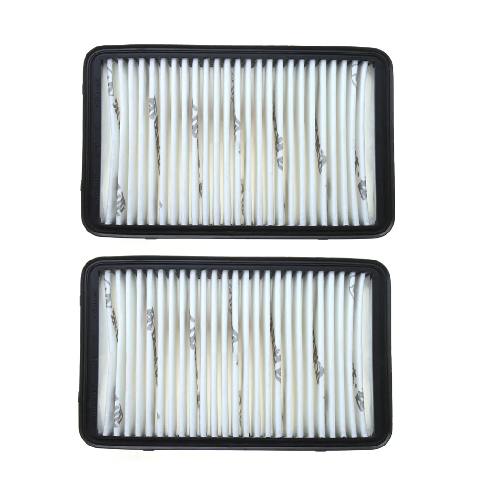 

Автомобильный воздушный фильтр двигателя + комплект воздушных фильтров салона для Hyundai I20 ELANTRA 2017-2018 Verna Kia K2 автомобильные аксессуары + коробка