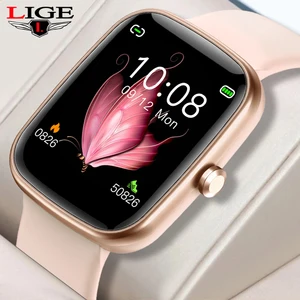 LIGE 2022 Smart Watch Women Men Full Touch Bracelet Fitness Tracker Sport Watches Sleep detection Sm