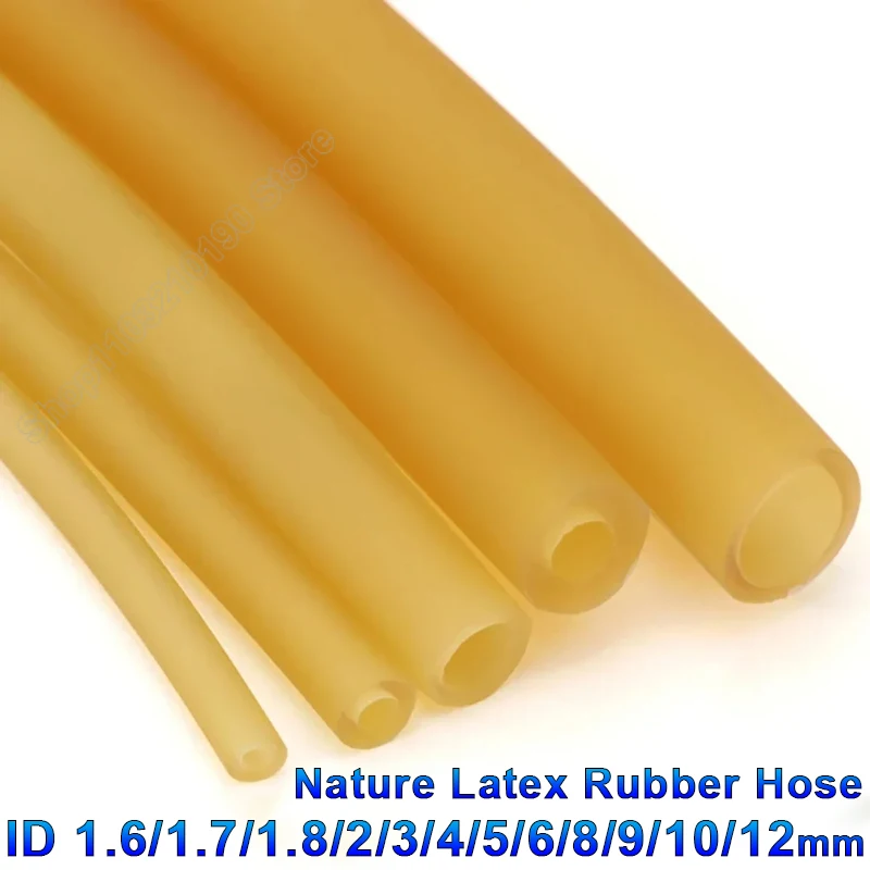 

Латексные резиновые шланги Nature Latex Rubber 1.6-12 мм