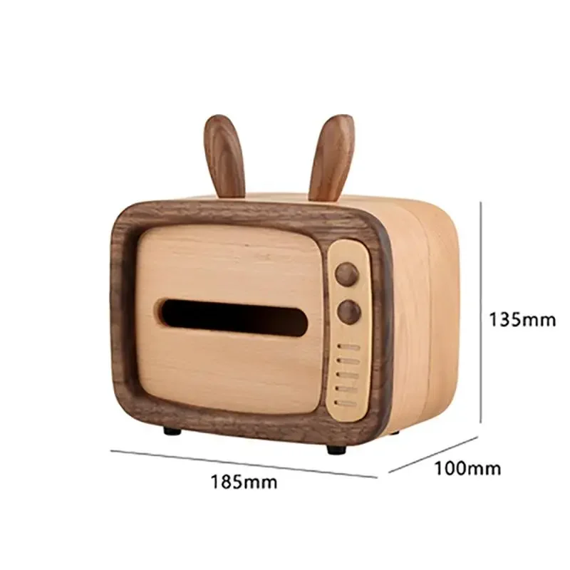 Коробка для деревянного массива симпатичная скульптура животного