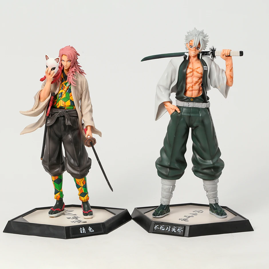 

Demon Slayer Sabito Shinazugawa Sanemi Douma Uzui Tengen PVC Figure Collectible Model Toy
