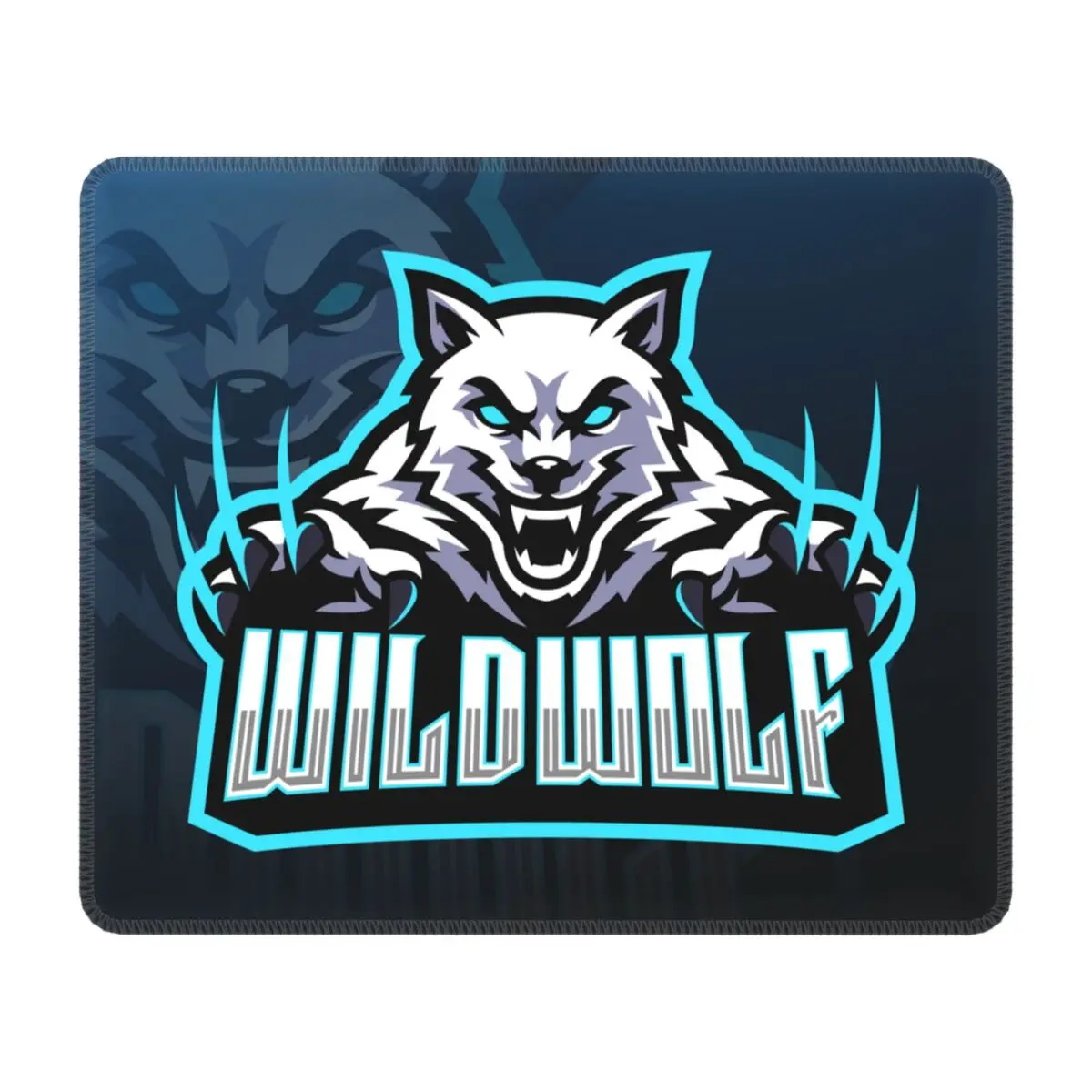 

Игровой коврик для мыши Wild Wolf Esport с фиксирующей кромкой, водонепроницаемый геймерский коврик для мыши, противоскользящая резиновая основа, ...
