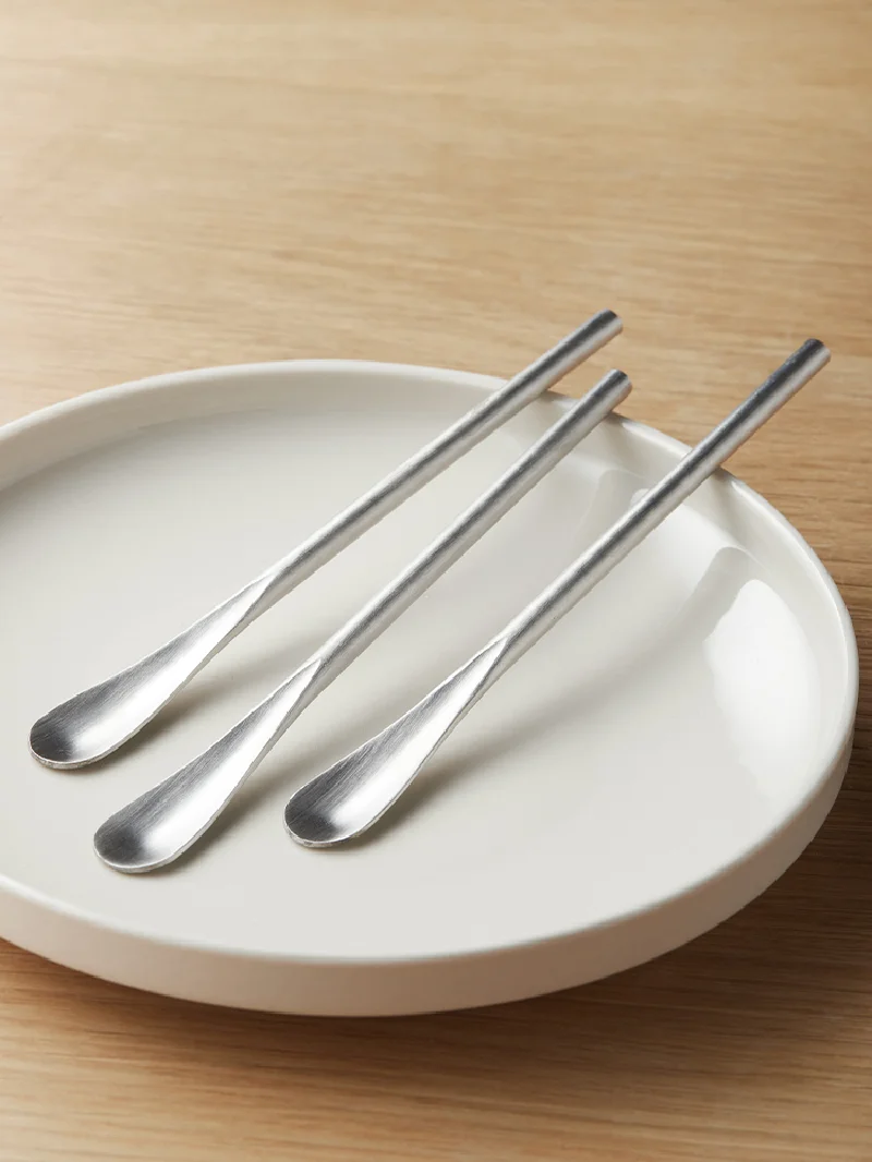 

304 Stainless steel bar spoon long cocktail stirrer coffee milk tea stirring spoon