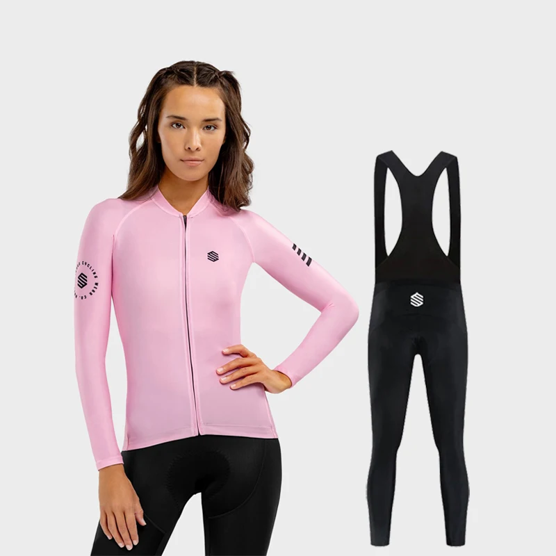 

SirokoTech 2024 Spring Autumn Long Sleeve Women Cycling clothing Comfortable Breathable MTB Mountain Road Race Cycling Shirt NEW