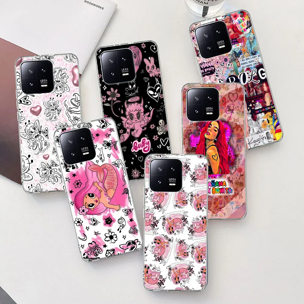 Чехол Singer Karol G для Xiaomi Mi 9T 11T 11 10T 12 12X 12T Pro A2 13 9 CC9 A3 CC9E 10 11i 5X A1 8 Lite 6X Мягкий чехол из