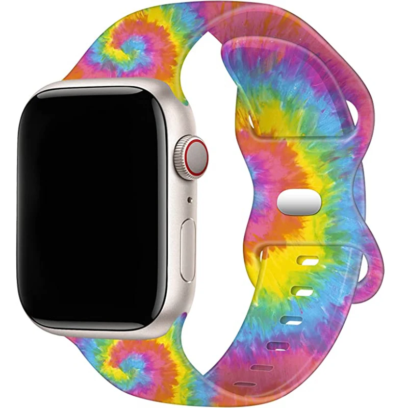 

Ремешок силиконовый для Apple Watch Band 45 мм 41 мм 44 мм 40 мм 42 мм 38 мм, спортивный браслет для Iwatch Series 76543SE8 Ultra 49 мм, аксессуары