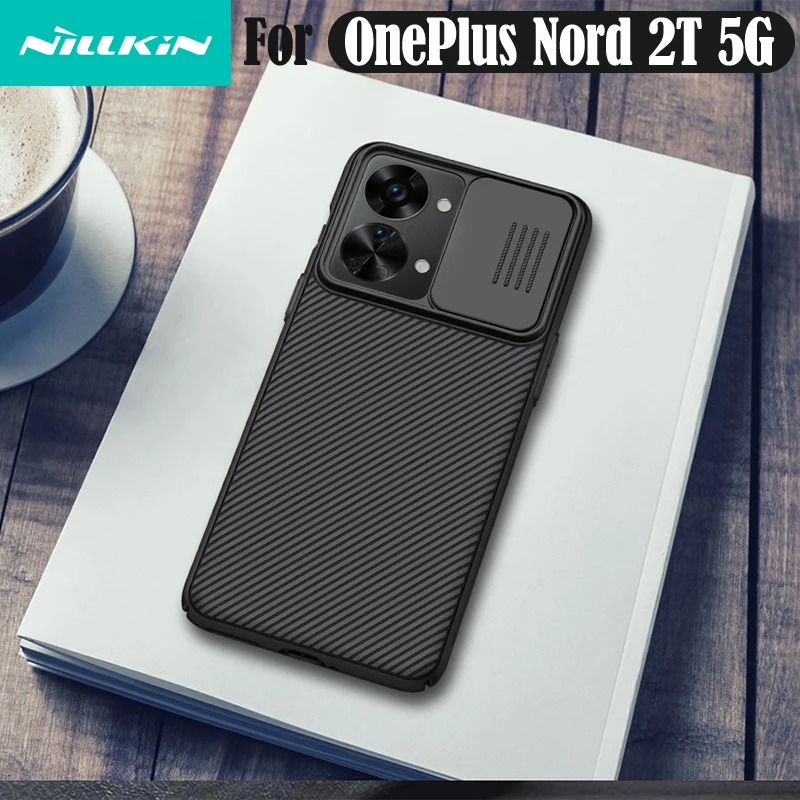 

NILLKIN For OnePlus Nord 2T 5G Case CamShield Case Slide Cover Camera Lens Privacy Protection Back Cover For 1+ One Plus Nord 2T