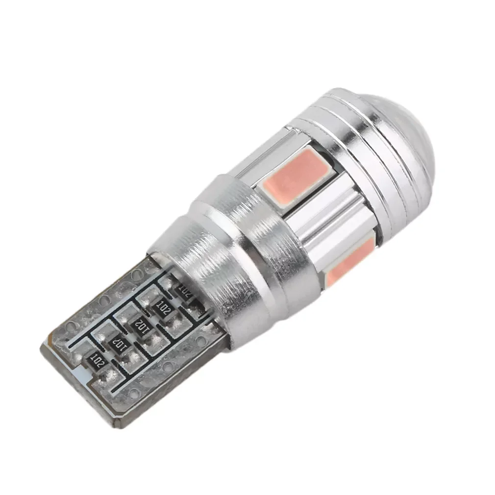 

4x 501 194 168 W5W 6 LED 5630 SMD CANBUS ERROR FREE Pure White Red blue yellow Car Auto Side Wedge Parking Lights Lamp Bulb