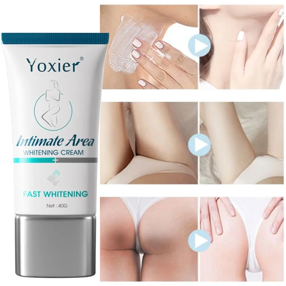 

40g Intimate Area Whitening Cream Repair Armpit Elbow Buttocks Moisturizing Nourish Brighten Nicotinamide Body Skin Care Women