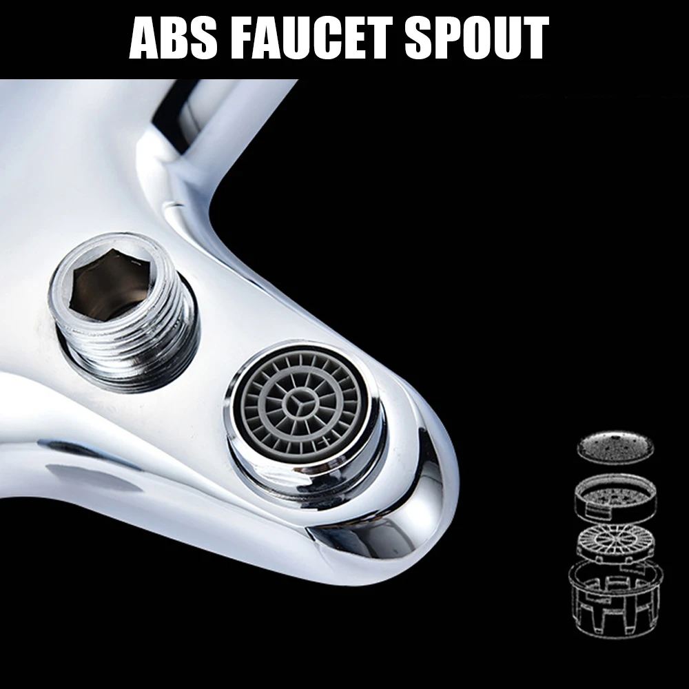 

Thermostatic Bathtub Faucet Hot & Cold Mixer Tap for Bathroom - Shower & Bath Handy Tool"