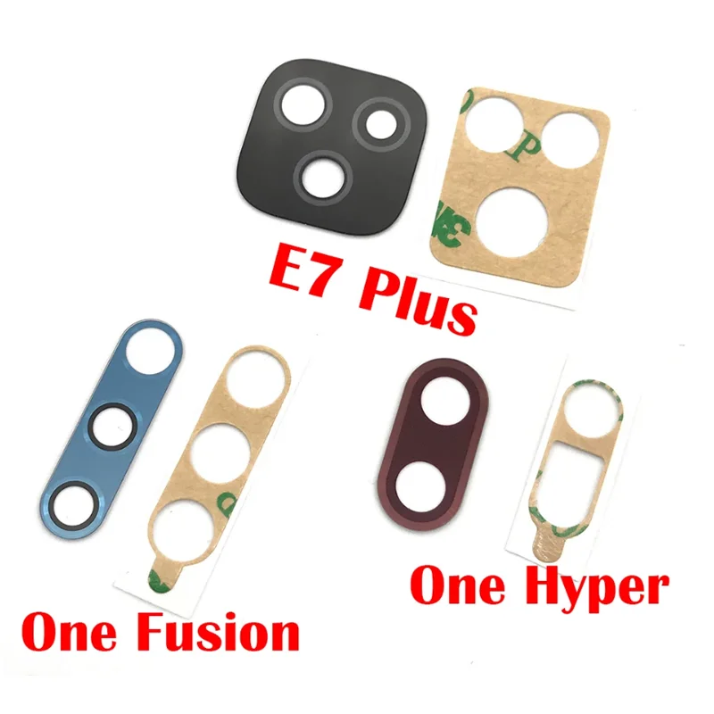 Фото Стекло задней камеры для Moto E7 E6s E5 G8 Plus Play Power Lite One Vision Fusion Hyper Zoom Объектив задней камеры с клеем №2