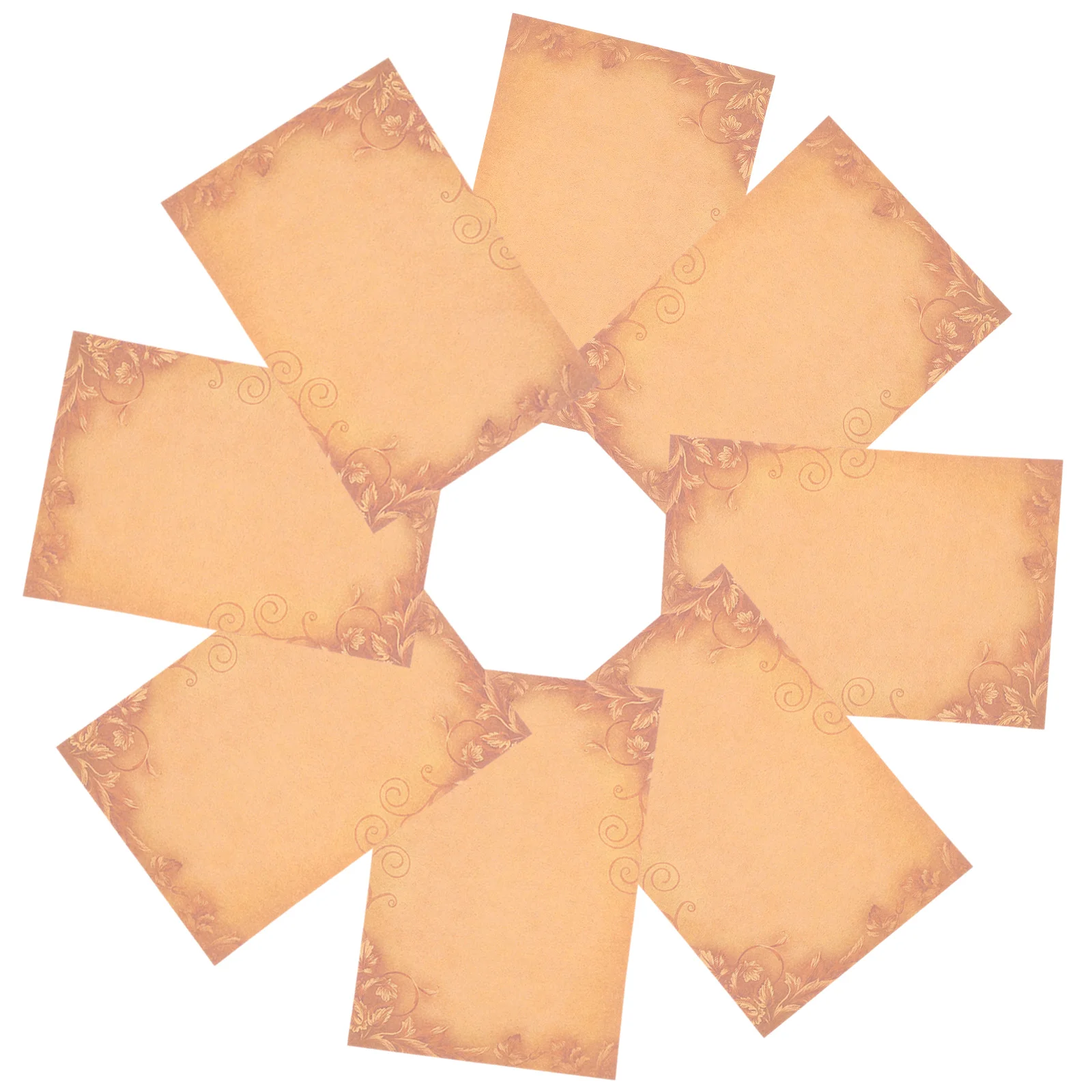 

Writing Supplies Blank Letter Paper Note Stationary Retro Vintage Style Creative