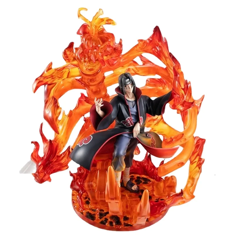 

Reserve MegaHouse MH GEM NARUTO Uchiha Itachi Susanoo Action Figures Assembled Models Children's Gifts Anime
