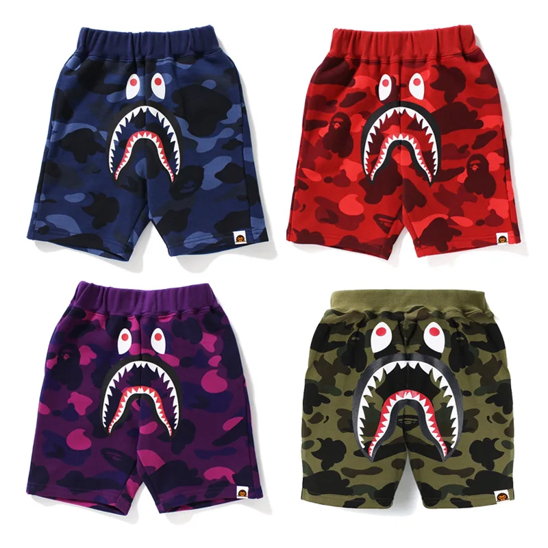 

100%Cotton Men's Shorts Pants Male Running Trendyol Clothing Clothes Basketball Sports Man Summer Sweatpants Y2k Short Bape