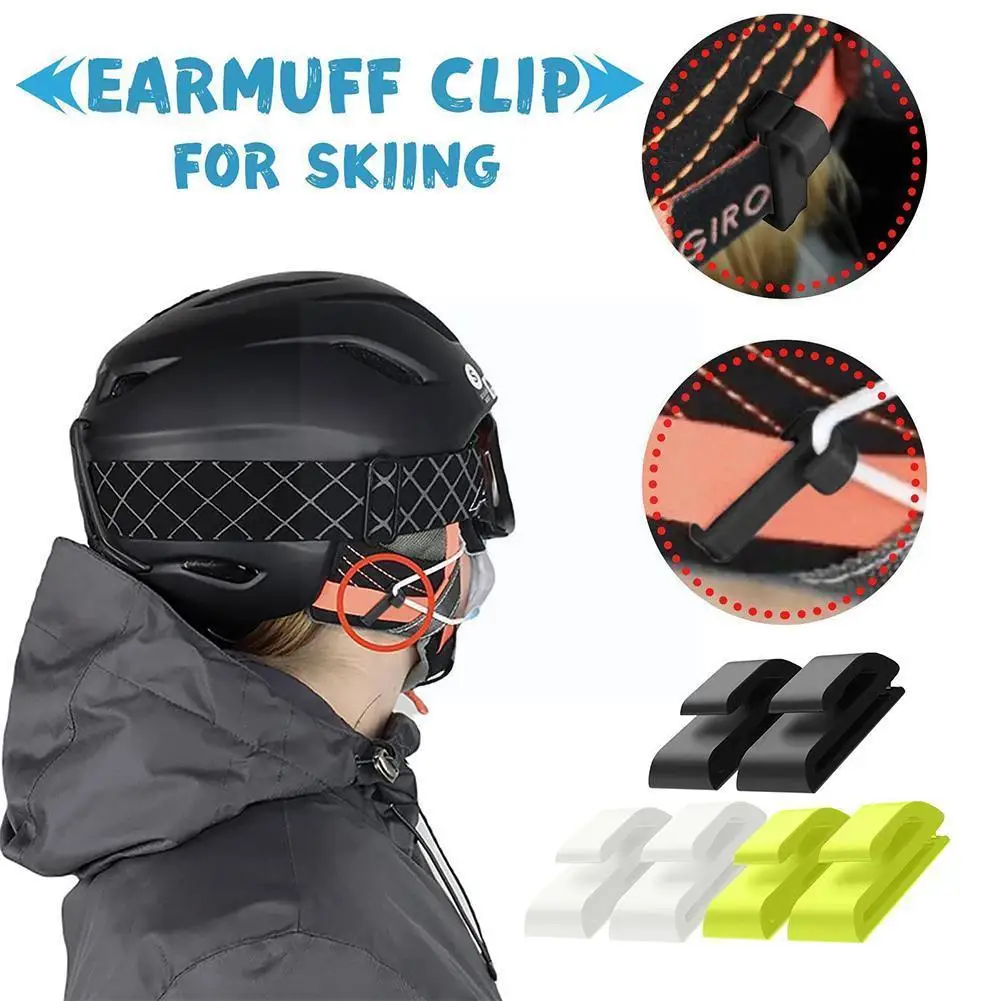 

New Helmet Bracket Helmet Hook Holder Helmet Ski Clip X6v4