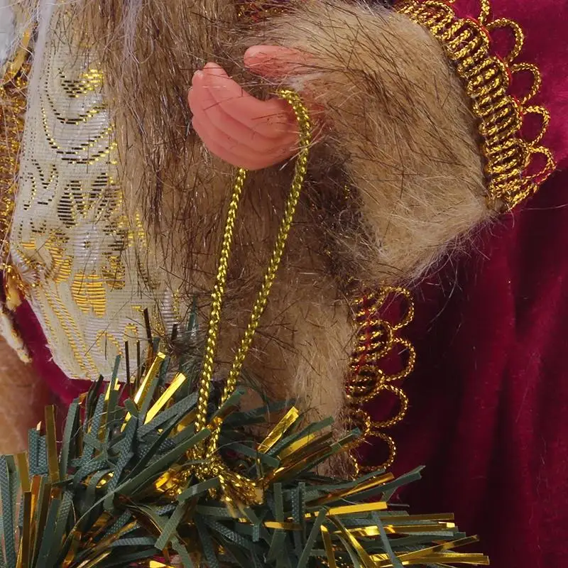 30 См Рождественская Наклейка На Окно Санта-Клауса 2024 Креативная Для Домашнего