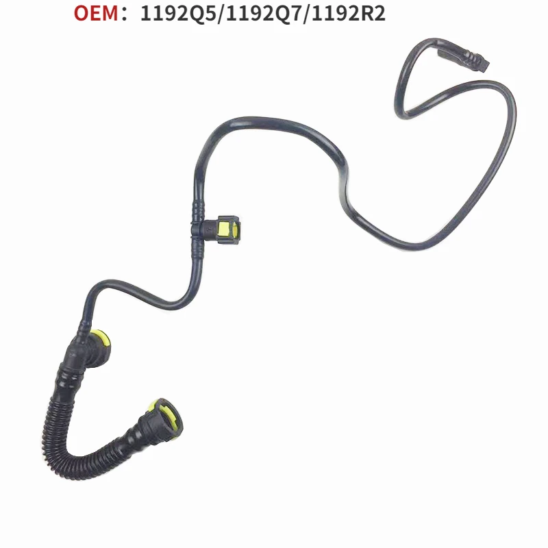 

New crankcase breather pipe 1192Q5 1192Q7 1192R2 1192R2 for Peugeot 206 207 307 1.1i (TU1JP) 1.4i75 (TU3JP) 1.6I90