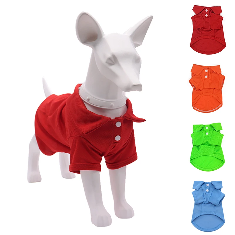 

Pet Clothes Dog Shirt T-shirtTshirt O-neck Short Sleeve Sweatshirt For Small Dogs Soft Cute Spring Summer Pet Short Sleeves