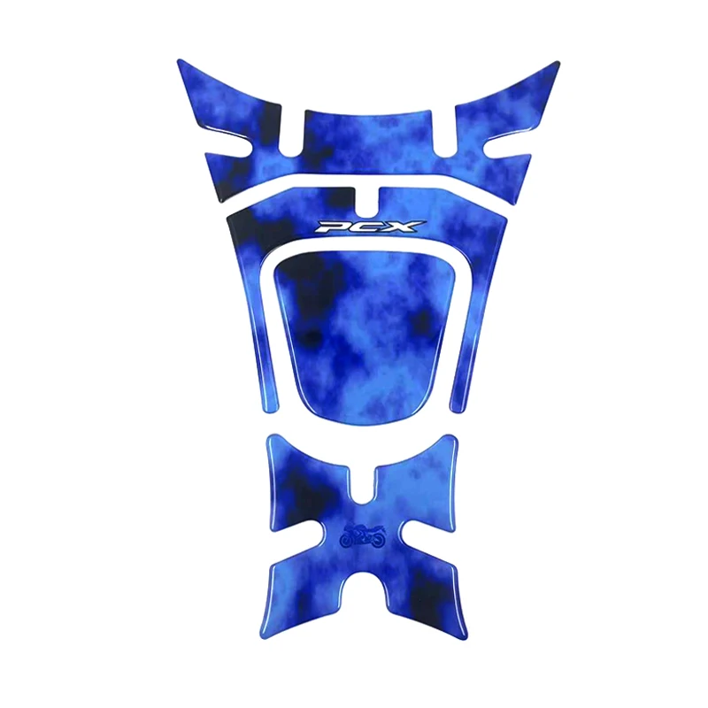 Углеродное волокно обтекатель газовая крышка Защитная Наклейка для Honda PCX 125 150