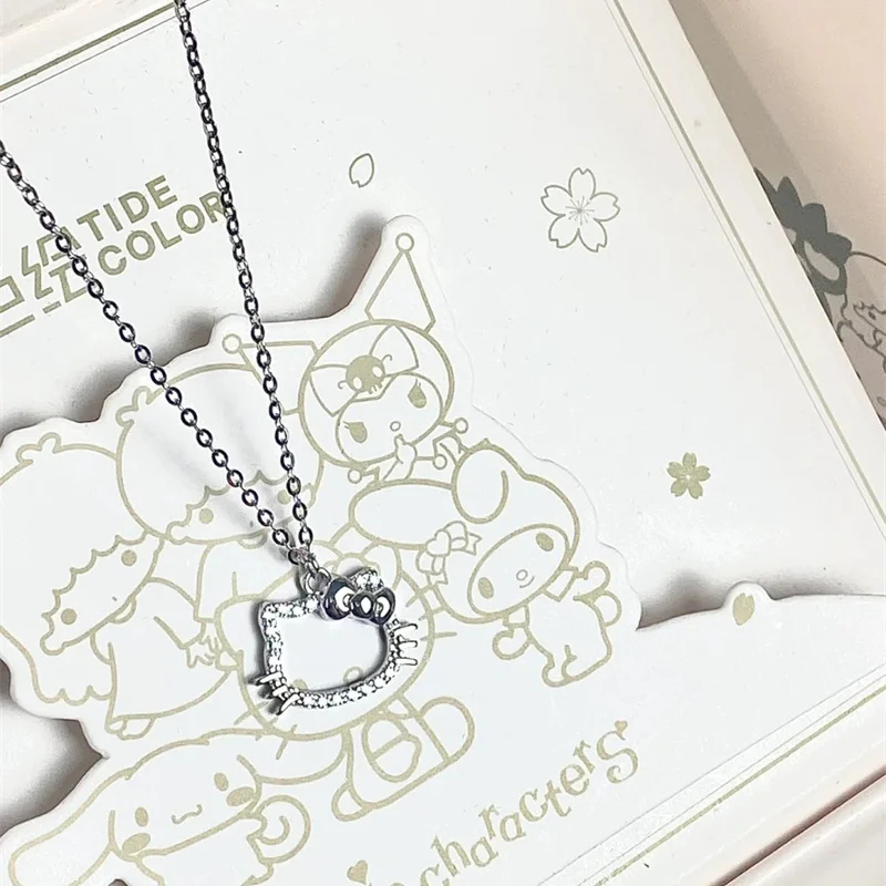 

Кольца с котятами Kawai, Аниме фигурки, двухмерное женское ожерелье для косплея, аксессуары, милое кольцо для девочек, периферийные принадлежн...