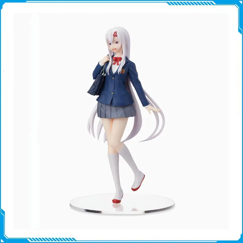 

Re:life In A Different World From Zero Anime Figures Echidna Cute Uniform Ver Action Figure Collectable Model SEGA Original