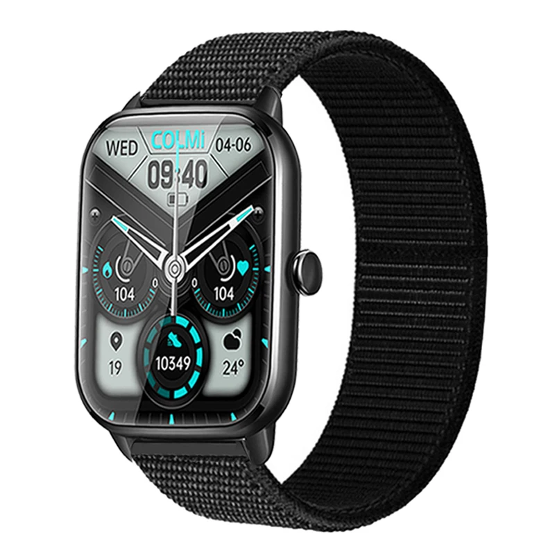 

Ремешок нейлоновый для смарт-часов Colmi C61 C60, аксессуары для Colmi P8 Max Plus GT Pro, браслет для часов Colmi P28 Plus