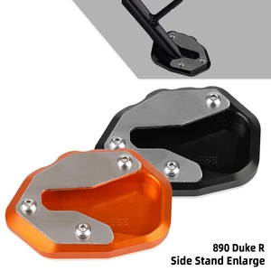 Motorcycle Accessories For 890 R 2019 2020 2021 CNC Aluminium Kickstand
Extension Pad Side Stand Enlarger Support