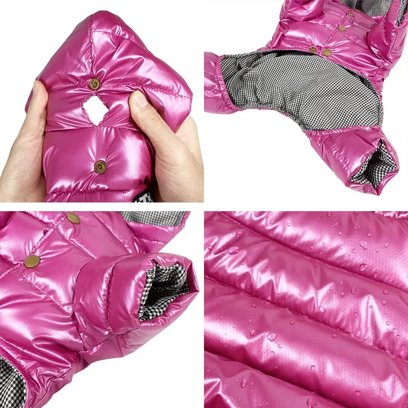 

New in Dog Clothes Winter Chihuahua Puppy Clothes Jumpsuit Dog Pet Clothes For Dog Winter Dog Clothes For Yorkies pug poodle 8-1