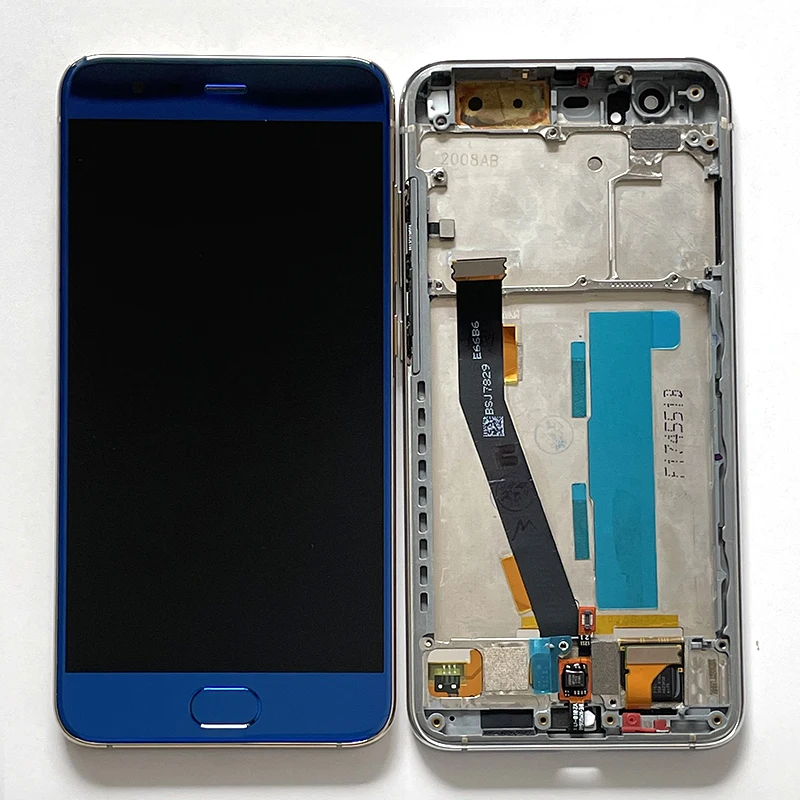 

5,15 "Оригинальный M & Sen для Xiaomi MI 6 Mi6 M6 с отпечатком пальца, ЖК-дисплей, рамка экрана + сенсорная панель, экран дигитайзер для