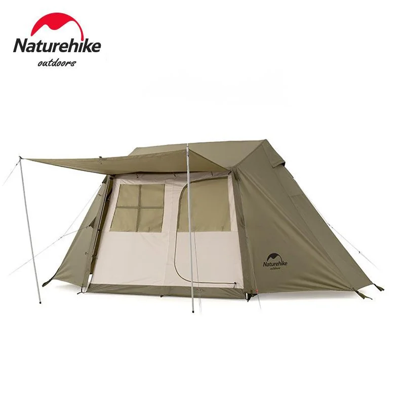 

Naturehike Automatic Tent Ridge Tent Village 5.0 Tent Of The Family Outdoor Camping Folding Tent For 3-4 People NH21ZP009