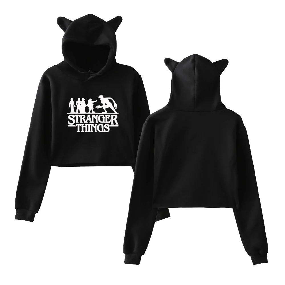 Женская толстовка с буквенным принтом недорогой укороченный топ длинным рукавом