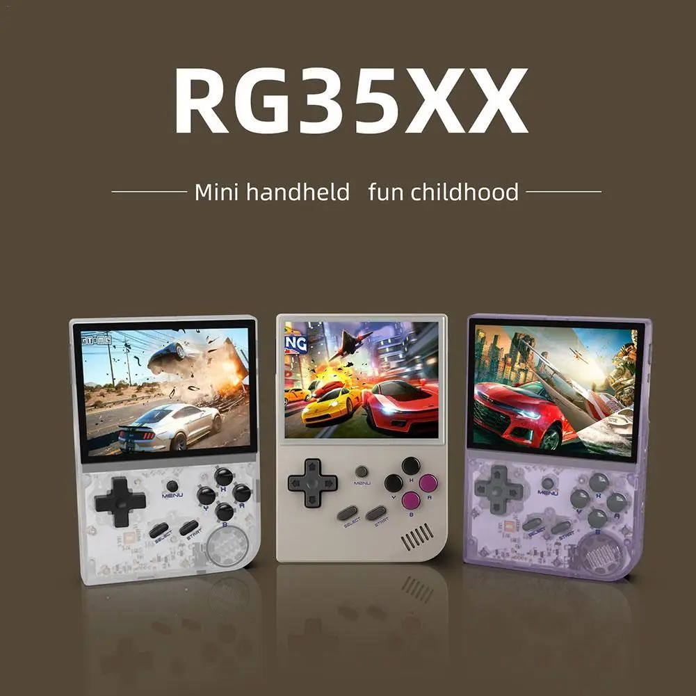 

Retro Handheld Game 3.5 Inch IPS Full Viewing Angle Quad-core ARM Cortex-Ag Portable Pocket Video Player 64GB Games Boy Gift