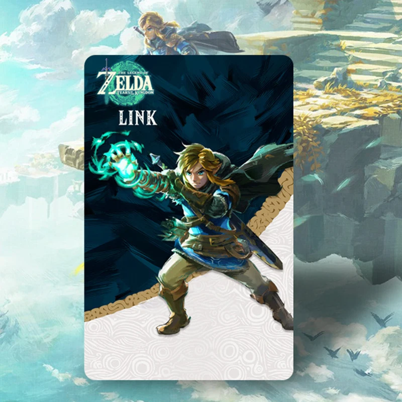 

Amiibo Zelda Card Portable to Tears of the Kingdom Universal Crossover Card for All National Versions The Legend of Zelda amiibo
