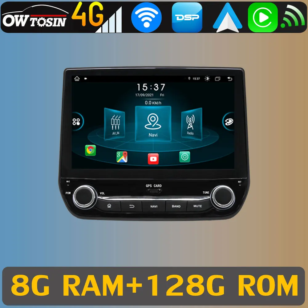 Android 10 8Core 4 + 128G автомобильный DVD-плеер для Ford Ecosport/Fiesta 2017 2018 2019 Автомобильный GPS