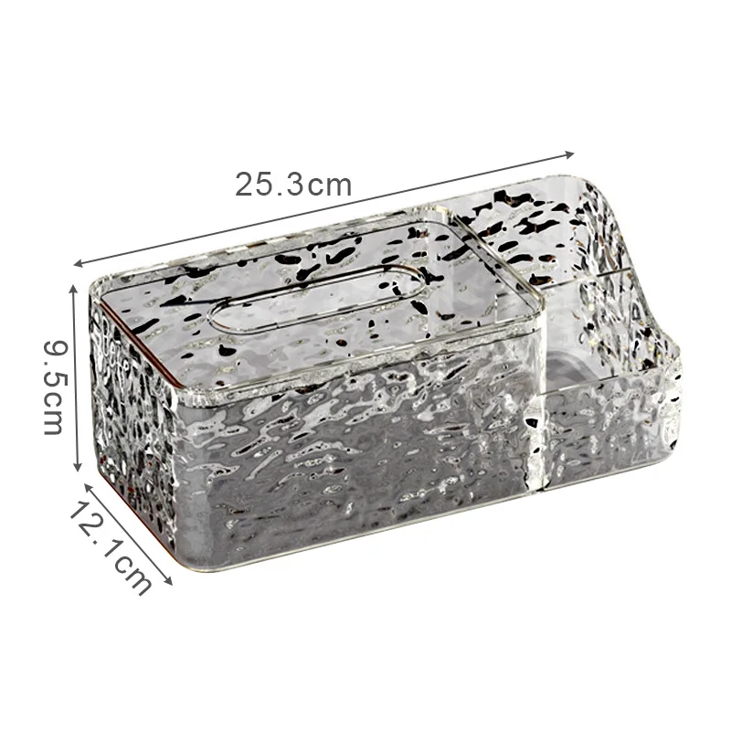 

Прозрачная пластиковая коробка для салфеток