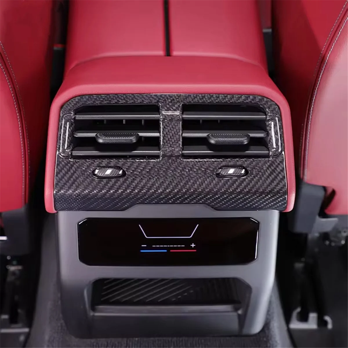 Углеродное волокно для 5 серии G60 2024 автомобильное заднее воздуховыпускное