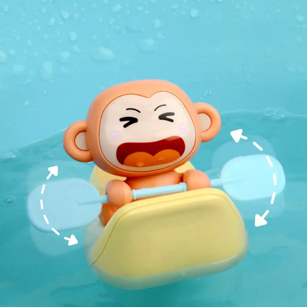 

Monkey Banana Kayak Bath Toy Baby Shower Electric Toys for Toddlers Children