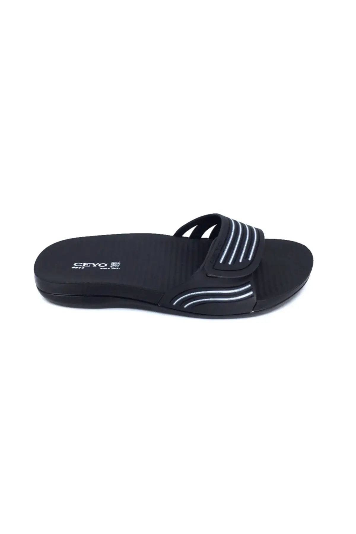 

9814-17 black Velcro Hole Water Friendly Dynamic Casual New Season Women 'S Slippers