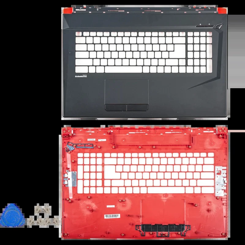 Фото Запчасти для MSI GL73 8RC 8RD 8RE 7RD MS-17C5 MS-17C6 MS-17-C7 MS-17C8: верхняя крышка, рамка экрана, задняя крышка, подставка для рук, нижняя крышка. №5
