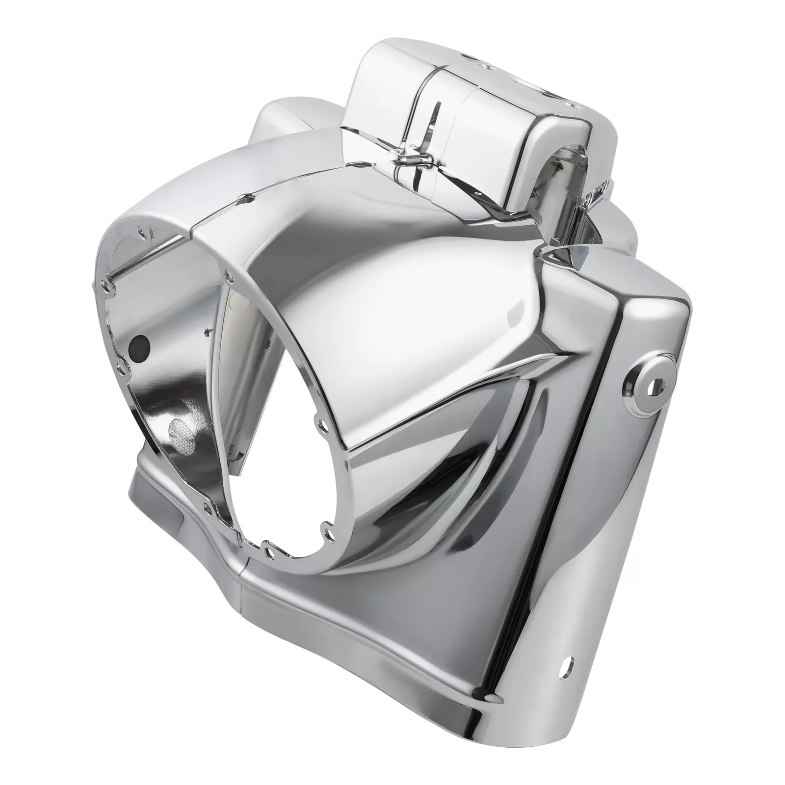 

Мотоциклетный 7-дюймовый круглый чехол Nacelle для Harley Road King FLHR 2014-2024