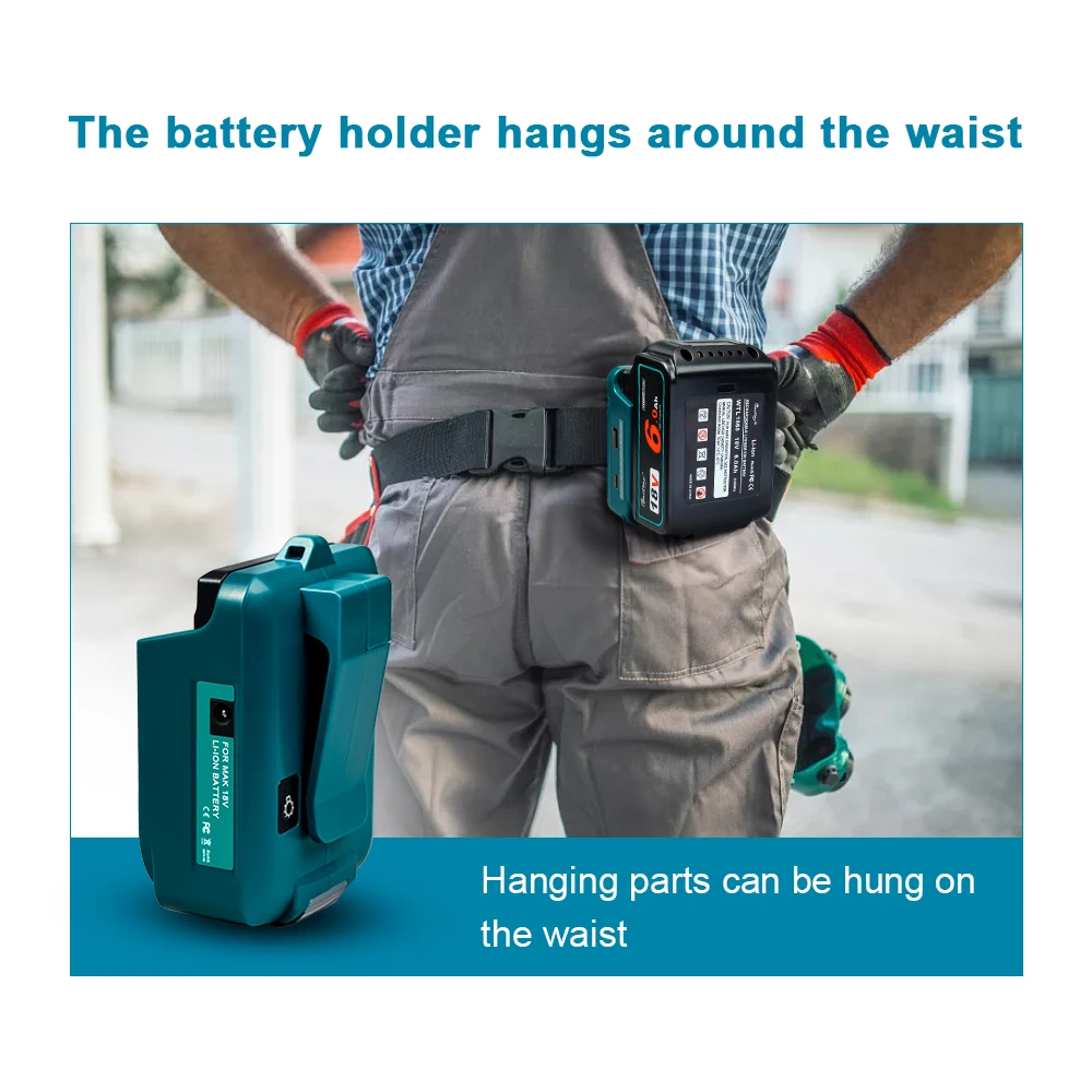USB-адаптер для зарядки Makita BL1430 BL1440 BL1830 BL1840 BL1850 BL1860 14 4 в 18