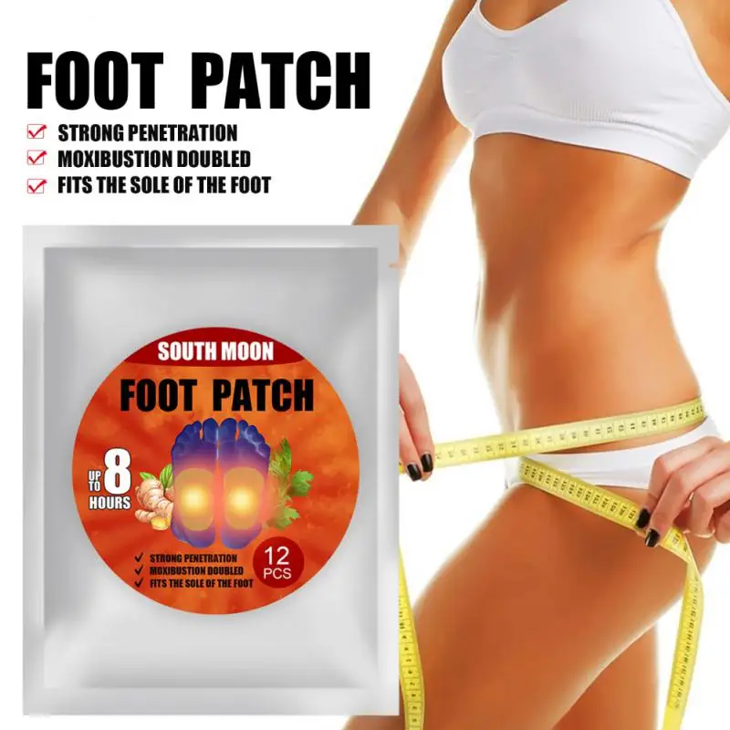 

Ginger Foot Paste Body Shaping Foot Patch Heating Relieve Body Pressure Firm Belly Slimming Body Sculpting Foot Patch