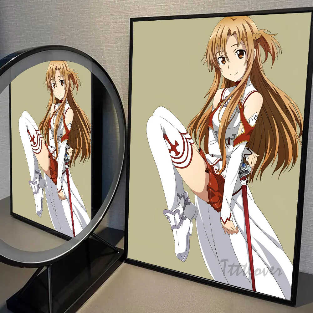 Современный стиль Sword Art Online постер плакат наклейки для дома гостиная отель