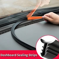 car dashboard sealing strips auto interior sound insulation weatherstrip dashboard rubber strip car styling sticker accessories