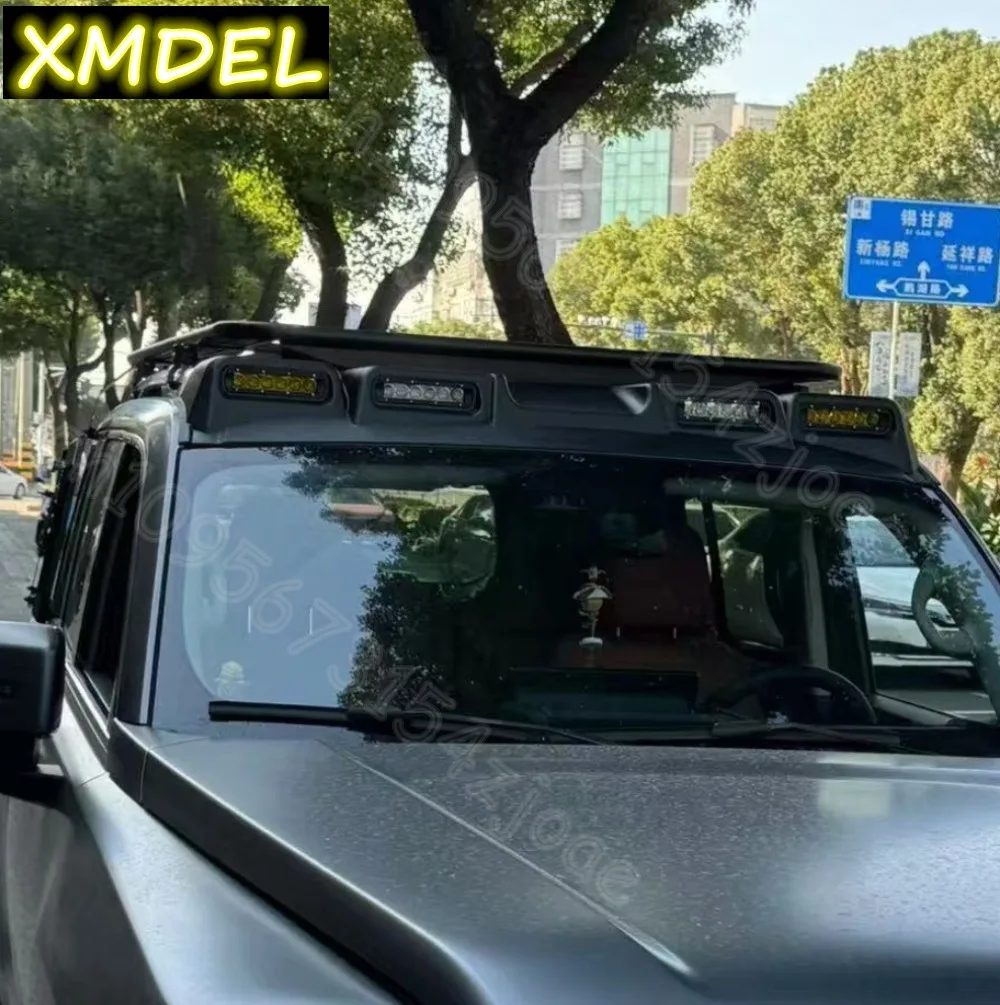 

Для Haval H9 2024 2025 автомобильный спойлер на крышу, светодиодные прожекторы, внедорожные фары, автомобильные запчасти